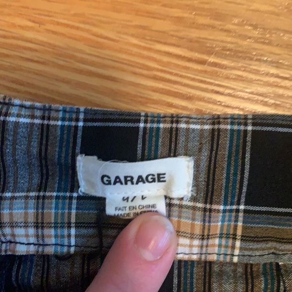 Garage Mini Checkered Skirt - Picture 3 of 3